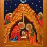 Icona raffigurante La Nativit�